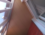 Отделка балкона